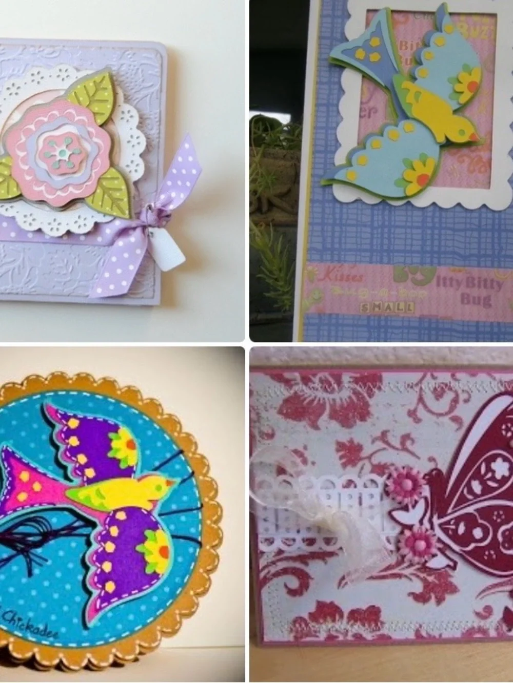 Cricut florals embellished